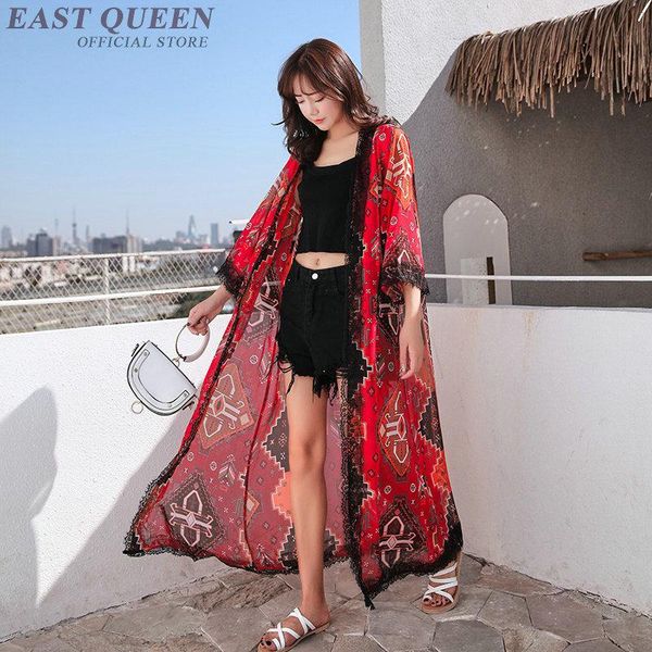 red beachwear kimono cardigan sunscreen boho chic feminine blouse mexican print women summer 2021 long shirt female 4820, White
red beachwear kimono cardigan sunscreen boho chic feminine blouse mexican print women summer 2021 long shirt female 4820, White