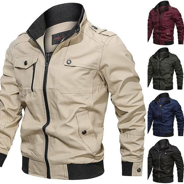 men's jackets men jacket military coats tactical combat winter warm zip up outwear outdoor, Black;brown
men's jackets men jacket military coats tactical combat winter warm zip up outwear outdoor, Black;brown