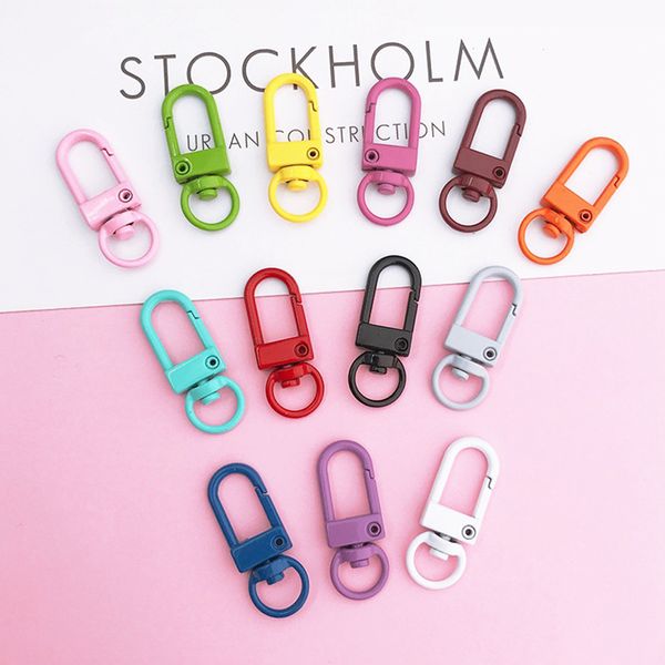 100pcs mix color key chain ring metal lobster clasp clips bag car keychain diyjewelry accessories key hooks hook up base findings, Silver
100pcs mix color key chain ring metal lobster clasp clips bag car keychain diyjewelry accessories key hooks hook up base findings, Silver
