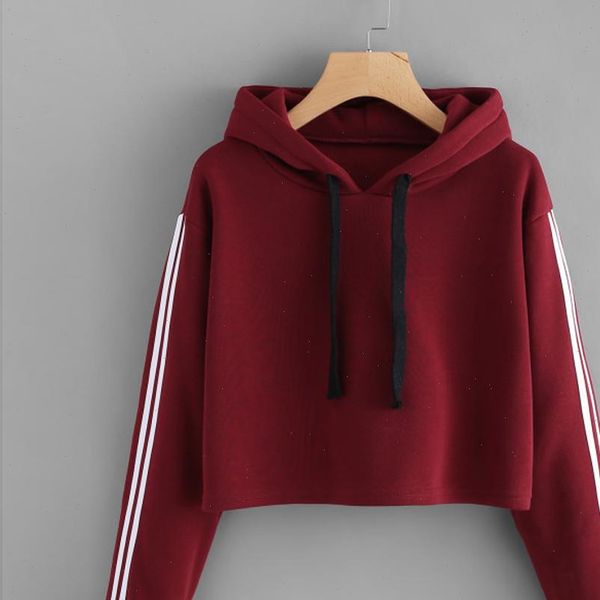 womens striped long sleeve clothing winter hoodie sweatshirt jumper female hooded pullover casual keep warm loose clothes, Black
womens striped long sleeve clothing winter hoodie sweatshirt jumper female hooded pullover casual keep warm loose clothes, Black