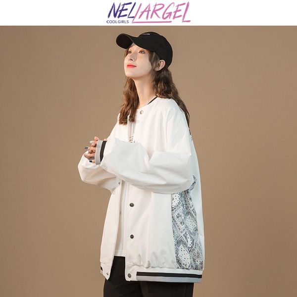 women's jackets nellargel women paisley harajuku varsity jacket 2021 female patchwork vintage y2k bomber girl oversized kpop windbreake, Black;brown
women's jackets nellargel women paisley harajuku varsity jacket 2021 female patchwork vintage y2k bomber girl oversized kpop windbreake, Black;brown