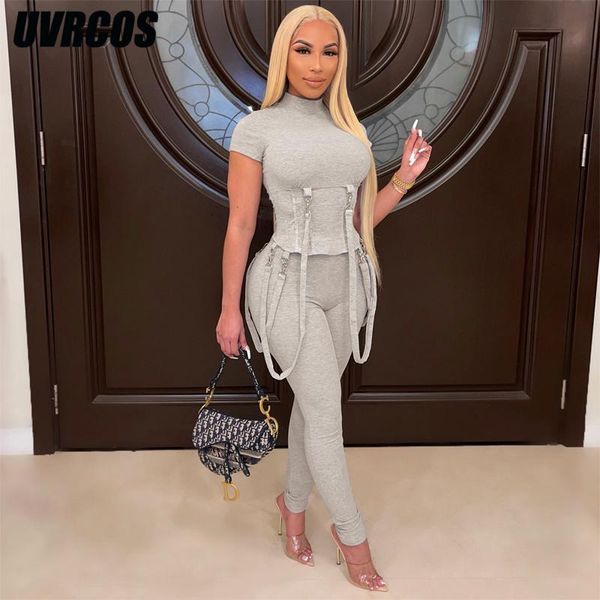 women's two piece pants uvrcos sets womens outfits fall 2021 fashion set short sleeve stand neck sporty mode femme sweatsuit streetwear, White
women's two piece pants uvrcos sets womens outfits fall 2021 fashion set short sleeve stand neck sporty mode femme sweatsuit streetwear, White