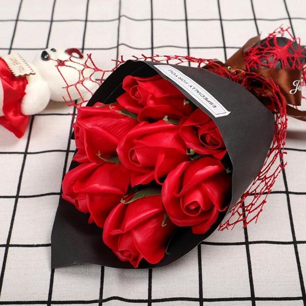 wedding gift rose flower gift box bouquet bear plush rose household decoration supplies day doll bear valentine's u7m0
wedding gift rose flower gift box bouquet bear plush rose household decoration supplies day doll bear valentine's u7m0