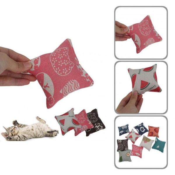 cat costumes multi-purpose skin-friendly thick pet kitten catnip pillow for kitty
