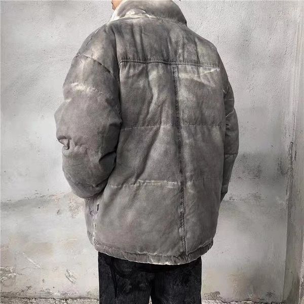 New Street Tie-dye Winter Jacket Men and Women Retro Thick Warm Cotton Padded Coat Oversize Lapel Cloth EBKP, Black
New Street Tie-dye Winter Jacket Men and Women Retro Thick Warm Cotton Padded Coat Oversize Lapel Cloth EBKP, Black
