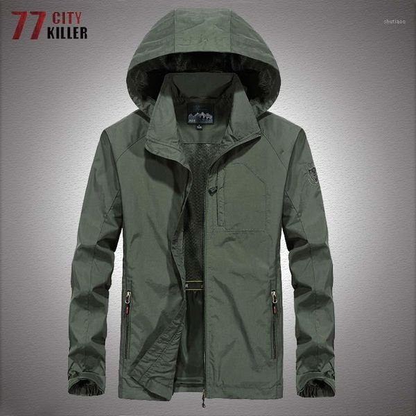 men's jackets big size military waterproof jacket men spring autumn casual windbreaker mens outdoor breathable thin hooded coats, Black;brown
men's jackets big size military waterproof jacket men spring autumn casual windbreaker mens outdoor breathable thin hooded coats, Black;brown
