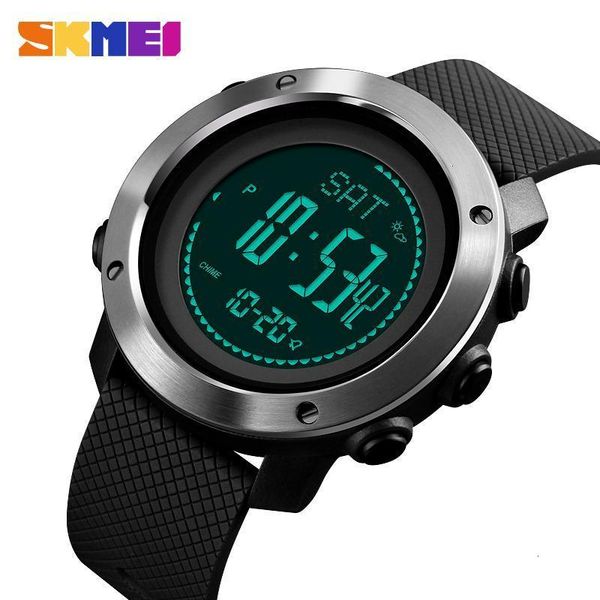 skmei outdoor compass watches mens digital sport wristwatches for men thermometer pressure weather tracker watch reloj 1418 1427, Slivery;brown
skmei outdoor compass watches mens digital sport wristwatches for men thermometer pressure weather tracker watch reloj 1418 1427, Slivery;brown