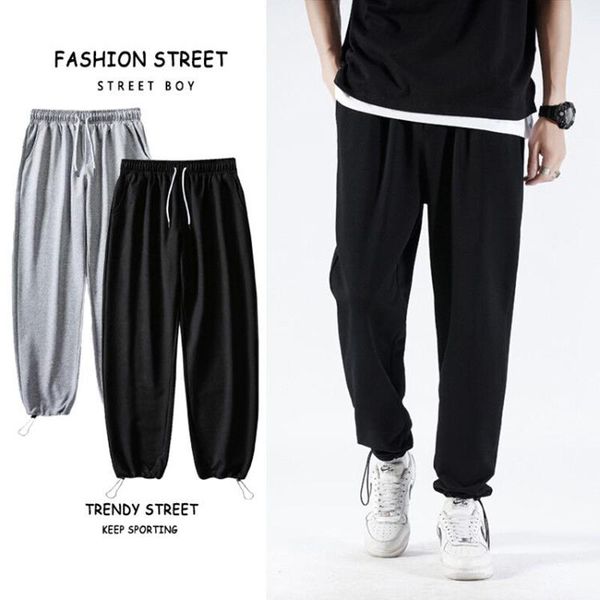 men's pants streetwear sweatpants casual men 2021 fashion harem ankle-length mens joggers sportwear trousers clothing, Black
men's pants streetwear sweatpants casual men 2021 fashion harem ankle-length mens joggers sportwear trousers clothing, Black