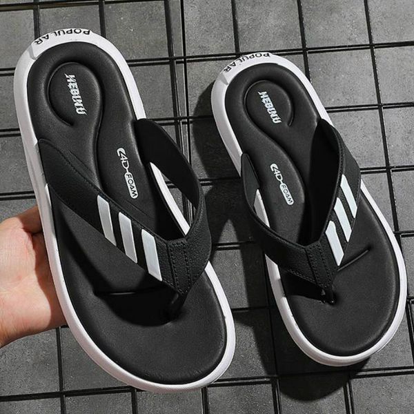 slippers coslony men summer beach sandals flip flops mens rubber slides for outdoor man flat shoes luxury stripe, Black
slippers coslony men summer beach sandals flip flops mens rubber slides for outdoor man flat shoes luxury stripe, Black