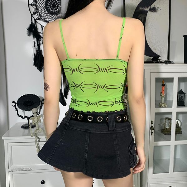 y2k mesh green camis harajuku gothic print spaghetti straps camisole e girl streetwear summer basic cropped, White
y2k mesh green camis harajuku gothic print spaghetti straps camisole e girl streetwear summer basic cropped, White