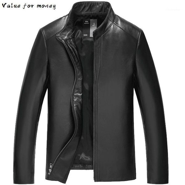 men's leather & faux sheepskin men coat spring autumn motorcycle jackets genuine jacket chaqueta cuero hombre 16h9902 yy268, Black
men's leather & faux sheepskin men coat spring autumn motorcycle jackets genuine jacket chaqueta cuero hombre 16h9902 yy268, Black