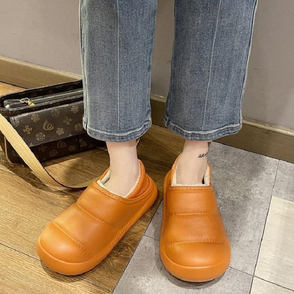 boots waterproof winter plush slippers women home warm shoes indoor out leather cotton men, Black
boots waterproof winter plush slippers women home warm shoes indoor out leather cotton men, Black