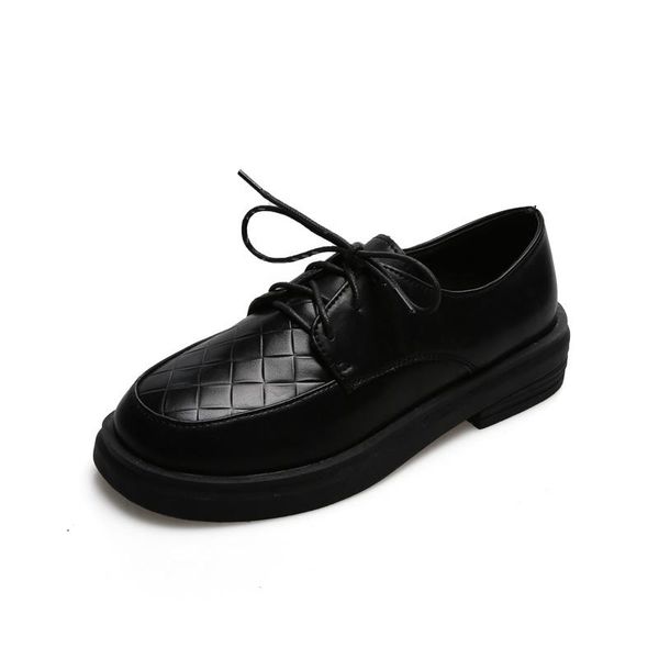dress shoes female small leather 2021 spring and autumn students casual black lace-up fashion trend womens heels
dress shoes female small leather 2021 spring and autumn students casual black lace-up fashion trend womens heels
