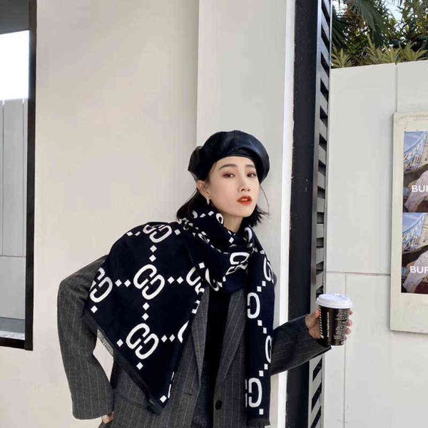 scarves 2022 autumn and winter air conditioning shawl imitation cashmere letter scarf double-sided thickened warm bib tassel, Blue;gray
scarves 2022 autumn and winter air conditioning shawl imitation cashmere letter scarf double-sided thickened warm bib tassel, Blue;gray