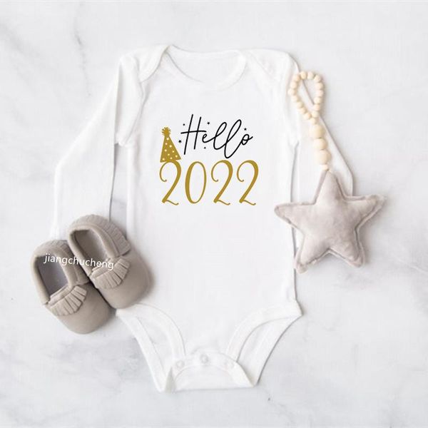 rompers hello 2022 print born baby bodysuit cotton long sleeve infant romper body boy girl year ropa clothes christmas gift, Blue
rompers hello 2022 print born baby bodysuit cotton long sleeve infant romper body boy girl year ropa clothes christmas gift, Blue
