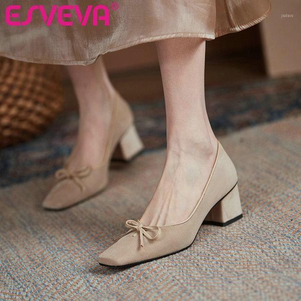 bowknot slip on women shoes kid suede elegant square high heels spring autumn basic female pumps size 34-43 dress1, Black
bowknot slip on women shoes kid suede elegant square high heels spring autumn basic female pumps size 34-43 dress1, Black