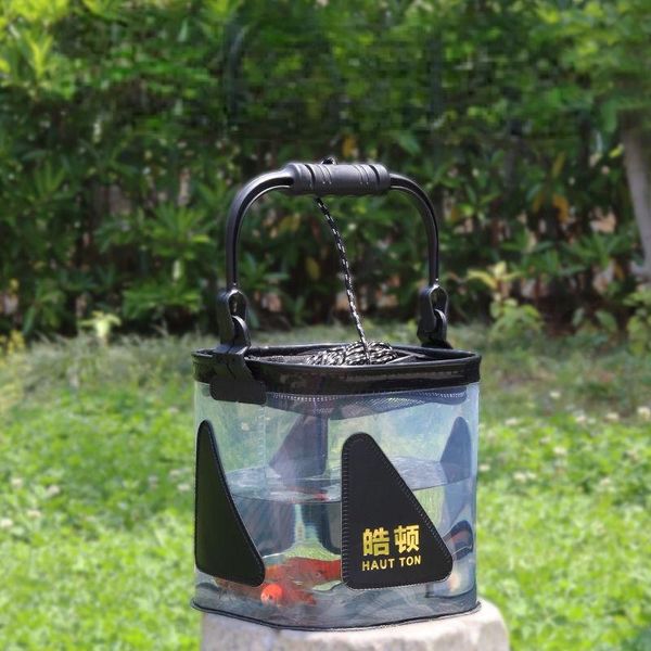 fishing accessories tackle boxes folding bucket fish protection bag eva material transparent wear-resistant multifunction box
fishing accessories tackle boxes folding bucket fish protection bag eva material transparent wear-resistant multifunction box