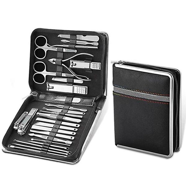 nail art kits 26pcs set stainless steel clipper cutter trimmer pick grooming kit manicure pedicure toe beauty tools
nail art kits 26pcs set stainless steel clipper cutter trimmer pick grooming kit manicure pedicure toe beauty tools