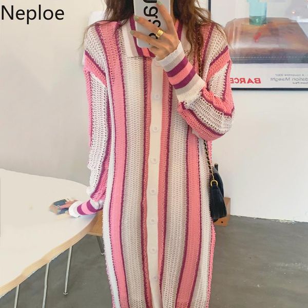 casual dresses neploe korean chic vestidos de mujer contrast color striped knitted woman dress loose robe hollow out thin 2021, Black;gray
casual dresses neploe korean chic vestidos de mujer contrast color striped knitted woman dress loose robe hollow out thin 2021, Black;gray