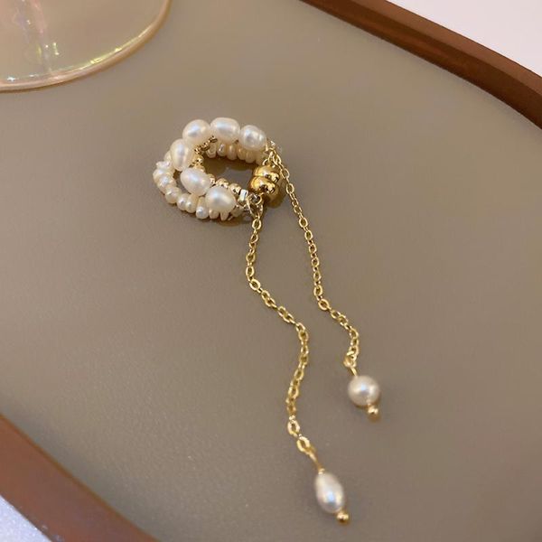 hoop & huggie han edition stud earrings fashion personality creative design geometry long tassels imitation pearl female gifts, Golden;silver
hoop & huggie han edition stud earrings fashion personality creative design geometry long tassels imitation pearl female gifts, Golden;silver
