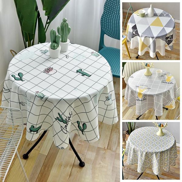 table cloth nordic simple round tablecloth printing plaid cover wedding party restaurant banquet el household decoration
table cloth nordic simple round tablecloth printing plaid cover wedding party restaurant banquet el household decoration