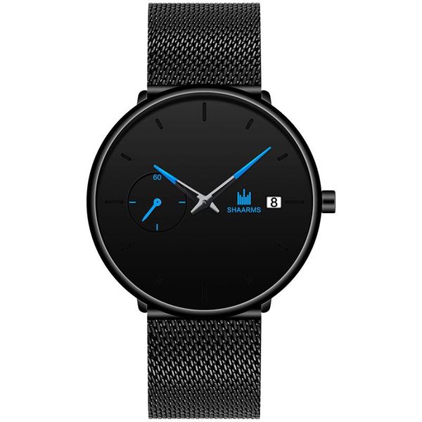 wristwatches 2021 luxury men's quartz watch ultra-thin mesh stainless steel strap with calendar simple sports uhren herren, Slivery;brown
wristwatches 2021 luxury men's quartz watch ultra-thin mesh stainless steel strap with calendar simple sports uhren herren, Slivery;brown