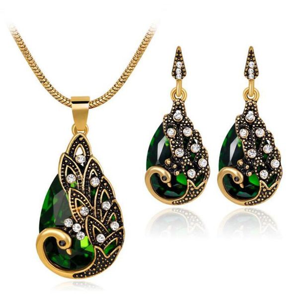 earrings & necklace crystal peacock jewelry sets bride wedding earring rhinestone gold color water drop pendant women accessory nt1104, Silver
earrings & necklace crystal peacock jewelry sets bride wedding earring rhinestone gold color water drop pendant women accessory nt1104, Silver