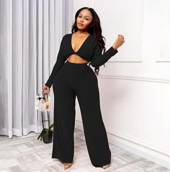 women's two piece pants european and american set 2021 spring autumn solid color long-sleeved v-neck short sanding pant 2, White
women's two piece pants european and american set 2021 spring autumn solid color long-sleeved v-neck short sanding pant 2, White