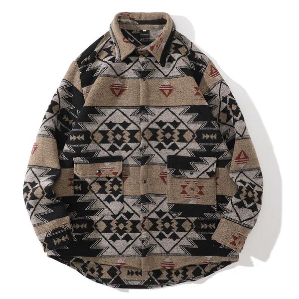 men's casual shirts men hip hop shirt streetwear vintage graphic print long sleeve autumn harajuku cotton blouses fashion flannel thic, White;black
men's casual shirts men hip hop shirt streetwear vintage graphic print long sleeve autumn harajuku cotton blouses fashion flannel thic, White;black