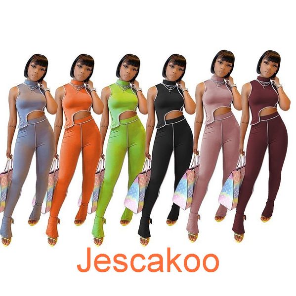 women designer tracksuit summer new personalized line slim sleeveless vest pencil pant set designer t shirt trousers party elegant clothes, Gray
women designer tracksuit summer new personalized line slim sleeveless vest pencil pant set designer t shirt trousers party elegant clothes, Gray