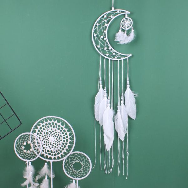 decorative objects & figurines ly big moon dreamcatcher wind chime white feather dream catcher car hanging decoration handmade home decor gi
decorative objects & figurines ly big moon dreamcatcher wind chime white feather dream catcher car hanging decoration handmade home decor gi
