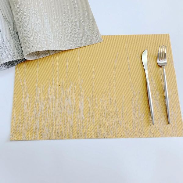 mats & pads pvc placemats non-slip heat insulation hollow rectangular wheat ear meal mat environmental protection dining table placemat
mats & pads pvc placemats non-slip heat insulation hollow rectangular wheat ear meal mat environmental protection dining table placemat