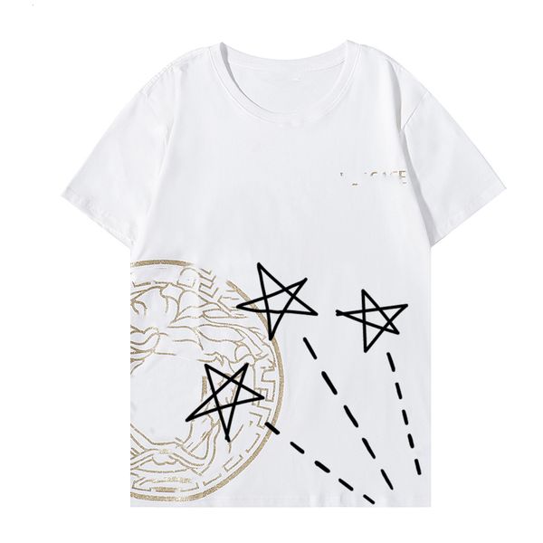 2021 fashion men's casual t shirt designer short sleeve street dress asian size, White;black
2021 fashion men's casual t shirt designer short sleeve street dress asian size, White;black