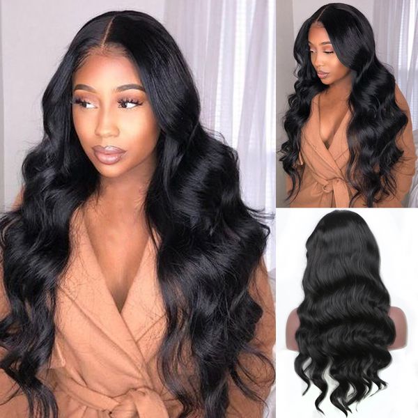 costume accessories long body wave black wig synthetic lace front wig glueless lace front wigs for black women high temperature fiber hair, Silver
costume accessories long body wave black wig synthetic lace front wig glueless lace front wigs for black women high temperature fiber hair, Silver