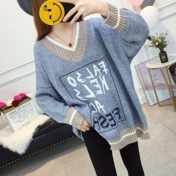 knitted sweater autumn and winter clothing plus size v-neck pullover sweater women loose korean long-sleeved women's, White;black
knitted sweater autumn and winter clothing plus size v-neck pullover sweater women loose korean long-sleeved women's, White;black