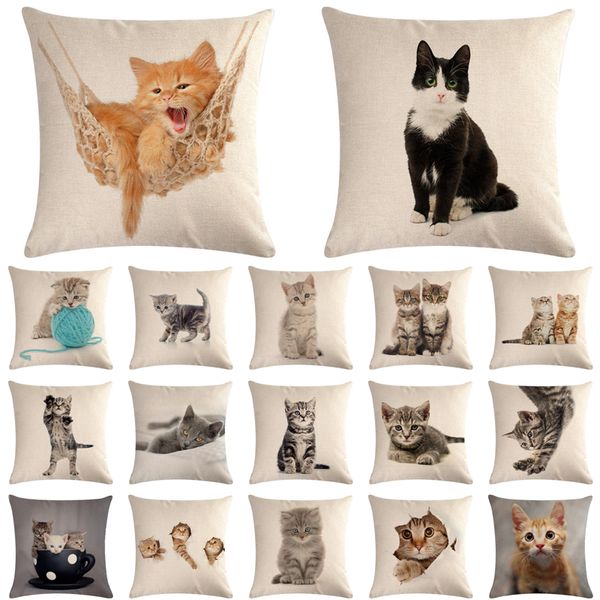 cute cat sofa decorative cotton linen cushion cover pillow pillowcase 45*45 throw pillow home decor pillowcover 40624
cute cat sofa decorative cotton linen cushion cover pillow pillowcase 45*45 throw pillow home decor pillowcover 40624