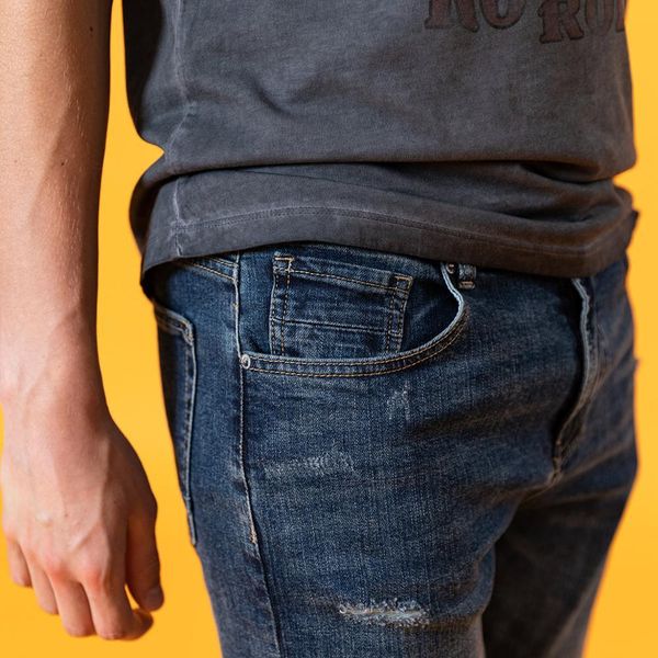 2021 summer new slim fit jeans men fashion casual ripped hole denim trousers plus size clothing sj120388 fm1o, Blue
2021 summer new slim fit jeans men fashion casual ripped hole denim trousers plus size clothing sj120388 fm1o, Blue