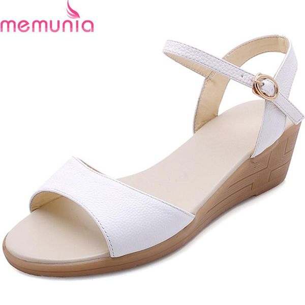 dress shoes memunia 2021 est summer women sandals genuine leather female simple buckle wedges ladies beach, Black
dress shoes memunia 2021 est summer women sandals genuine leather female simple buckle wedges ladies beach, Black