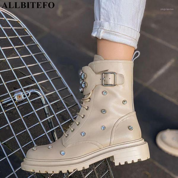 boots allbitefo fashion rivets genuine leather brand high heels women thick winter ankle snow1, Black
boots allbitefo fashion rivets genuine leather brand high heels women thick winter ankle snow1, Black