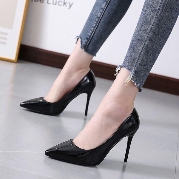dress shoes 2021 super high women pointed toe pumps patent leather heels boat wedding zapatos mujer pattern, Black
dress shoes 2021 super high women pointed toe pumps patent leather heels boat wedding zapatos mujer pattern, Black