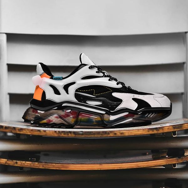 men shoes 2022 designer new running shoes high elastic male sport shoes fashion street style man sneakers jogging, Red;white
men shoes 2022 designer new running shoes high elastic male sport shoes fashion street style man sneakers jogging, Red;white