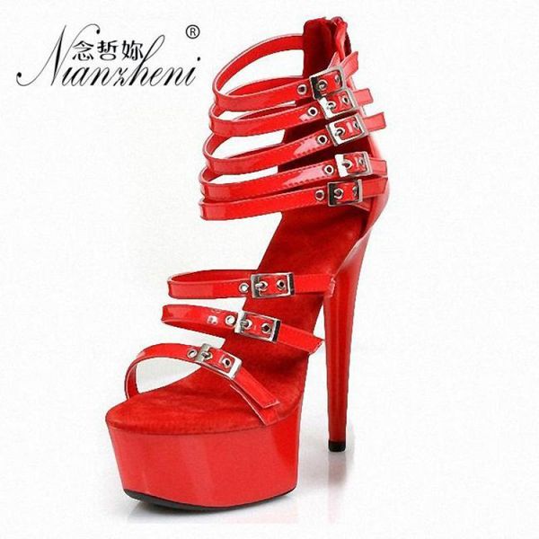 sandals 6 inches metal buckle ribbons stiletto heels lady shoes pole dance stage show rome stripper models party, Black
sandals 6 inches metal buckle ribbons stiletto heels lady shoes pole dance stage show rome stripper models party, Black
