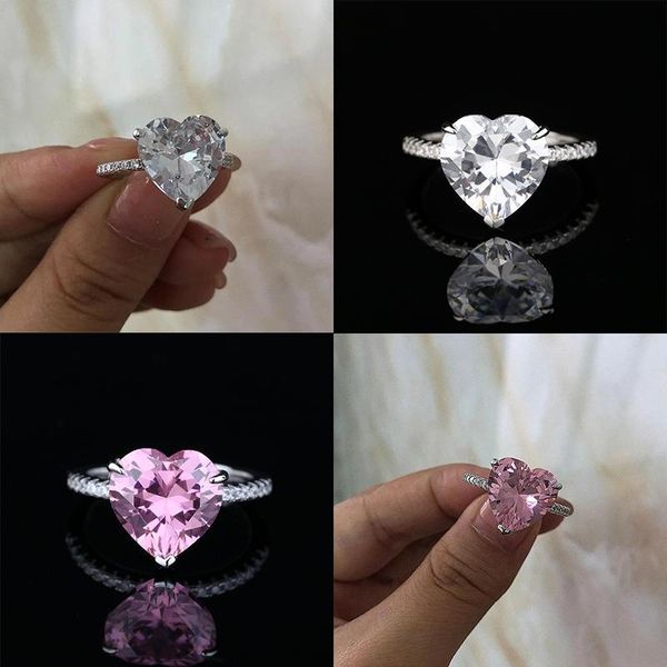wedding rings s925 stering silver with gems heart ring european fashion personality and simplicity jewelry women girlfriend gif, Slivery;golden
wedding rings s925 stering silver with gems heart ring european fashion personality and simplicity jewelry women girlfriend gif, Slivery;golden