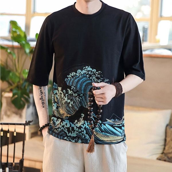 new summer tide mens t-shirt short sleeve round neck chinese style print pattern shirt t-shirt men chinese shirt 10950, Red
new summer tide mens t-shirt short sleeve round neck chinese style print pattern shirt t-shirt men chinese shirt 10950, Red