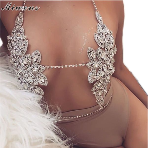 miwens brand design lady crystal bodys chain necklace women rhinestone bra whole cristal jewelry halskette 7865, Silver
miwens brand design lady crystal bodys chain necklace women rhinestone bra whole cristal jewelry halskette 7865, Silver