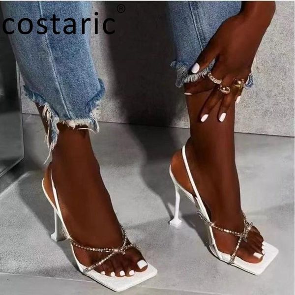 sandals size 35-43 rhinestone high heels women fashion party pumps shoes square toe slip on white crystal stiletto, Black
sandals size 35-43 rhinestone high heels women fashion party pumps shoes square toe slip on white crystal stiletto, Black