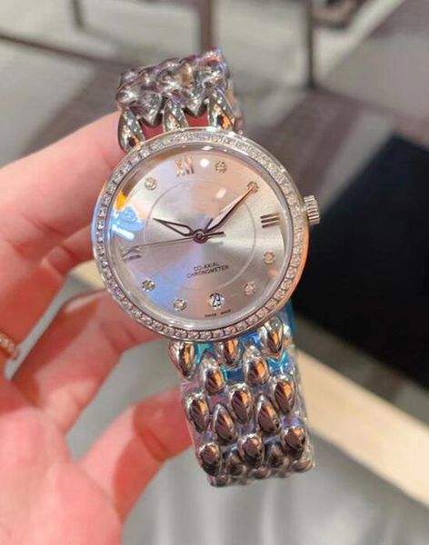 diamond 31mm bezel women's watches silver color mirror imported quartz stainles steel wristband fashion girl watch, Slivery;golden
diamond 31mm bezel women's watches silver color mirror imported quartz stainles steel wristband fashion girl watch, Slivery;golden