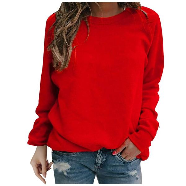 women's hoodies & sweatshirts solid color sweatshirt casual o-neck long sleeve woman autumn winter pullover clothes female clothing, Black
women's hoodies & sweatshirts solid color sweatshirt casual o-neck long sleeve woman autumn winter pullover clothes female clothing, Black
