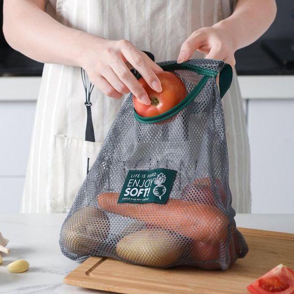 hanging baskets kitchen storage bag mesh fruit vegetable reusable shopping bags for market tote polyester
hanging baskets kitchen storage bag mesh fruit vegetable reusable shopping bags for market tote polyester