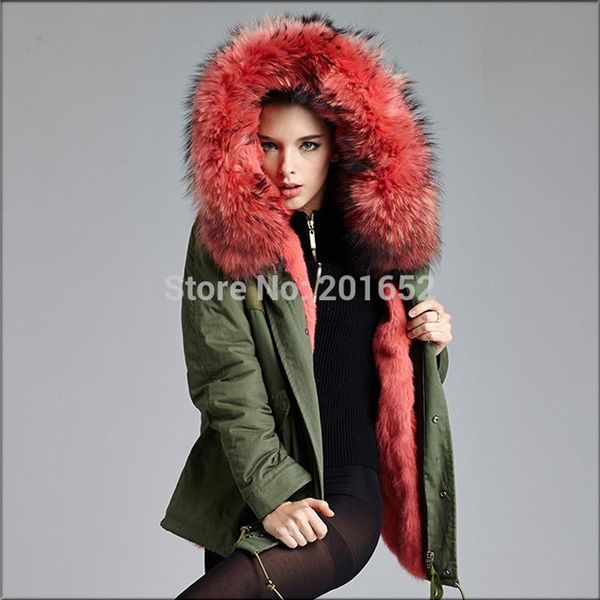 women's fur & faux winter coral women detachable big hooded coat, army green lining coat jacket mrs furs, Black
women's fur & faux winter coral women detachable big hooded coat, army green lining coat jacket mrs furs, Black